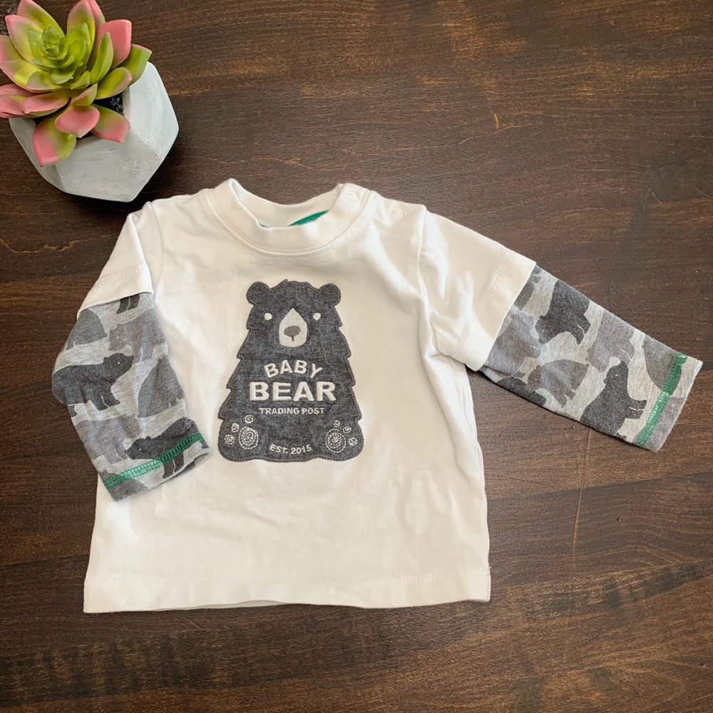 Gymboree Baby Bear Long Sleeve Shirt (3-6M)